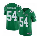 Men's Nike New York Jets #54 Avery Williamson Limited Green Rush Vapor Untouchable NFL Jersey