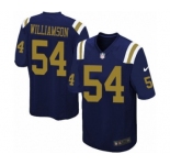 Men's Nike New York Jets #54 Avery Williamson Limited Navy Blue Alternate NFL Jersey
