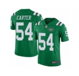 Men's Nike New York Jets #54 Bruce Carter Limited Green Rush NFL Jersey