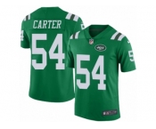 Men's Nike New York Jets #54 Bruce Carter Limited Green Rush NFL Jersey