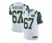 Men's Nike New York Jets #67 Brian Winters Vapor Untouchable Limited White NFL Jersey