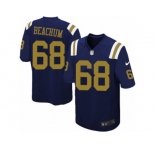 Men's Nike New York Jets #68 Kelvin Beachum Limited Navy Blue Alternate NFL Jersey