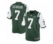 Men's Nike New York Jets #7 Chandler Catanzaro Limited Green Team Color NFL Jersey