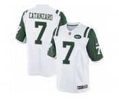 Men's Nike New York Jets #7 Chandler Catanzaro Limited White NFL Jersey
