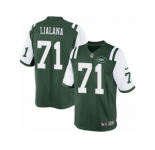 Men's Nike New York Jets #71 Ben Ijalana Limited Green Team Color NFL Jersey