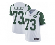 Men's Nike New York Jets #73 Joe Klecko Vapor Untouchable Limited White NFL Jersey