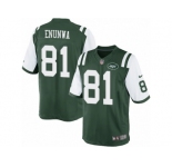 Men's Nike New York Jets #81 Quincy Enunwa Limited Green Team Color NFL Jersey