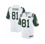 Men's Nike New York Jets #81 Quincy Enunwa Limited White NFL Jersey