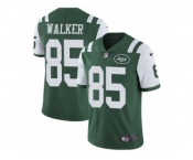 Men's Nike New York Jets #85 Wesley Walker Vapor Untouchable Limited Green Team Color NFL Jersey