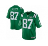 Men's Nike New York Jets #87 Eric Decker Limited Green Rush NFL Jersey