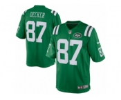 Men's Nike New York Jets #87 Eric Decker Limited Green Rush NFL Jersey