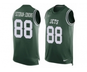 Men's Nike New York Jets #88 Austin Seferian-Jenkins Limited Green Player Name & Number Tank Top NFL Jersey