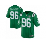 Men's Nike New York Jets #96 Muhammad Wilkerson Limited Green Rush NFL Jersey