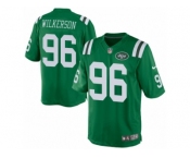 Men's Nike New York Jets #96 Muhammad Wilkerson Limited Green Rush NFL Jersey