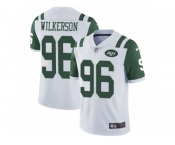 Men's Nike New York Jets #96 Muhammad Wilkerson Vapor Untouchable Limited White NFL Jersey