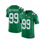 Men's Nike New York Jets #99 Mark Gastineau Limited Green Rush NFL Jersey