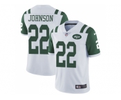 Nike New York Jets #22 Trumaine Johnson White Men Stitched NFL Vapor Untouchable Limited Jersey