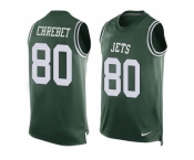 Nike New York Jets #80 Wayne Chrebet Green Team Color Men's Stitched NFL Limited Tank Top Jersey