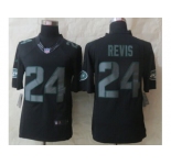 nike jerseys new york jets #24 darrelle revis black [impact limited]