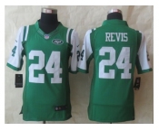 nike jerseys new york jets #24 darrelle revis green[nike limited]