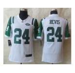 nike jerseys new york jets #24 darrelle revis white[nike limited]