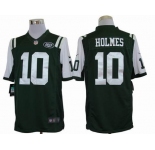 nike nfl jerseys new york jets #10 holmes green[nike limited]