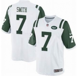 nike nfl jerseys new york jets #7 smith white[nike limited]