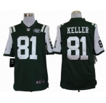 nike nfl jerseys new york jets #81 keller green[nike limited]
