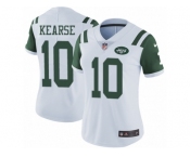 Women Nike New York Jets #10 Jermaine Kearse White Vapor Untouchable Limited Player NFL Jersey