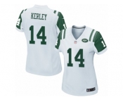 Women Nike New York Jets #14 Jeremy Kerley Game White NFL Jersey