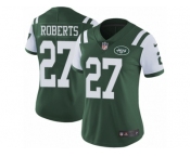 Women Nike New York Jets #27 Darryl Roberts Green Team Color Vapor Untouchable Limited Player NFL Jersey