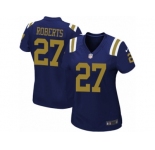 Women Nike New York Jets #27 Darryl Roberts Limited Navy Blue Alternate NFL Jersey