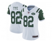 Women Nike New York Jets #82 Will Tye White Vapor Untouchable Limited Player NFL Jersey