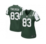 Women Nike New York Jets #83 Eric Tomlinson Game Green Team Color NFL Jersey