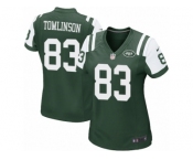 Women Nike New York Jets #83 Eric Tomlinson Game Green Team Color NFL Jersey