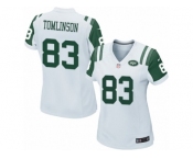 Women Nike New York Jets #83 Eric Tomlinson Game White NFL Jersey