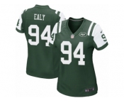 Women Nike New York Jets #94 Kony Ealy Game Green Team Color NFL Jersey
