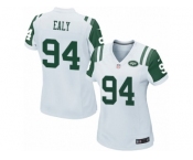 Women Nike New York Jets #94 Kony Ealy Game White NFL Jersey
