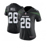 Women's New York Jets #26 Le'Veon Bell Black Alternate Vapor Untouchable Limited Player Football Jersey