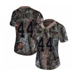 Women's New York Jets #44 Harvey Langi Limited Camo Rush Realtree Football Jersey