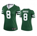 Women's New York Jets #8 Aaron Rodgers Green 2024 Football Stitched Jersey