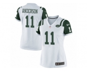 Women's Nike New York Jets #11 Robby Anderson Limited White NFL Jersey