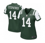 Women's Nike New York Jets #14 Ryan Fitzpatrick Green Team Color NFL Jersey