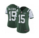 Women's Nike New York Jets #15 Josh McCown Vapor Untouchable Limited Green Team Color NFL Jersey