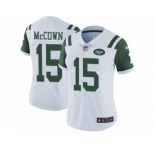 Women's Nike New York Jets #15 Josh McCown Vapor Untouchable Limited White NFL Jersey