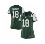 Women's Nike New York Jets #18 ArDarius Stewart Limited Green Team Color NFL Jersey