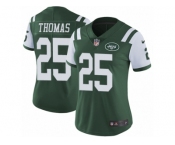 Women's Nike New York Jets #25 Shamarko Thomas Green Team Color Vapor Untouchable Limited Player NFL Jersey