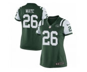 Women's Nike New York Jets #26 Marcus Maye Limited Green Team Color NFL Jersey