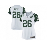 Women's Nike New York Jets #26 Marcus Maye Limited White NFL Jersey