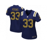 Women's Nike New York Jets #33 Jamal Adams Limited Navy Blue Alternate NFL Jersey
